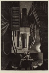 Praca nocna w Obserwatorium w Greenwich, Wielkim Teleskopie Równikowym